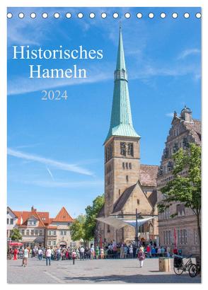 Historisches Hameln (Tischkalender 2024 DIN A5 hoch), CALVENDO Monatskalender von pixs:sell,  pixs:sell