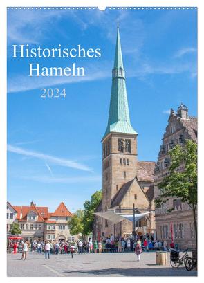 Historisches Hameln (Wandkalender 2024 DIN A2 hoch), CALVENDO Monatskalender von pixs:sell,  pixs:sell