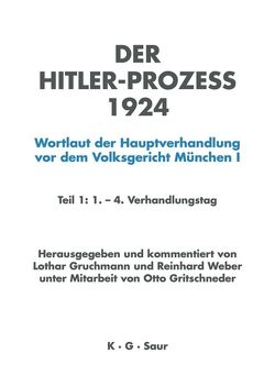 HITLER-PROZEß 1924 TL.1