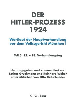 HITLER-PROZEß 1924 TL.3