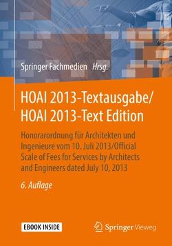 HOAI 2013-Textausgabe/HOAI 2013-Text Edition