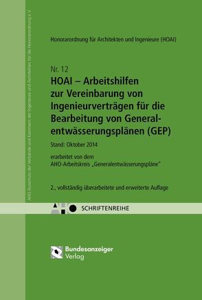 HOAI – Arbeitshilfen zur Vereinbarung von Ingenieurverträgen für die Bearbeitung von Generalentwässerungsplänen (GEP)