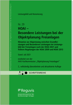 HOAI – Besondere Leistungen bei der Objektplanung Freianlagen