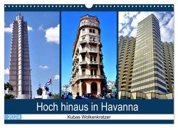 Hoch hinaus in Havanna – Kubas Wolkenkratzer (Wandkalender 2024 DIN A3 quer), CALVENDO Monatskalender von von Loewis of Menar,  Henning