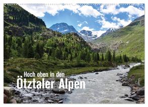 Hoch oben in den Ötztaler Alpen (Wandkalender 2024 DIN A2 quer), CALVENDO Monatskalender von Barig,  Joachim