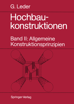 Hochbaukonstruktionen von Leder,  Gerhard