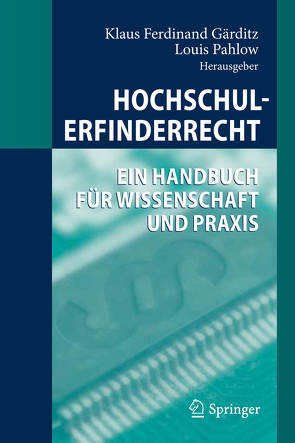 Hochschulerfinderrecht von Gärditz,  Klaus Ferdinand, Pahlow,  Louis