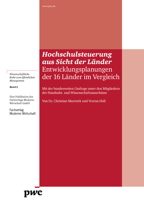 Hochschulsteuerung aus Sicht der Länder von Detemple,  Peter, Marettek,  Christian