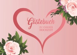 Hochzeits Gästebuch mit Fragen – Rimini pink von Books,  Best Day