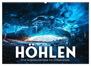 Höhlen – Eine Abenteuerreise ins Unbekannte. (Wandkalender 2024 DIN A2 quer), CALVENDO Monatskalender von SF,  SF