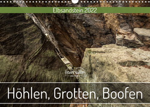 Höhlen, Grotten, Boofen – Elbsandstein (Wandkalender 2022 DIN A3 quer) von Walther,  Kevin