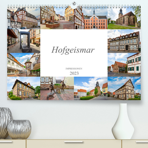 Hofgeismar Impressionen (Premium, hochwertiger DIN A2 Wandkalender 2023, Kunstdruck in Hochglanz) von Meutzner,  Dirk