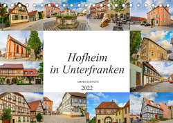 Hofheim in Unterfranken Impressionen (Tischkalender 2022 DIN A5 quer) von Meutzner,  Dirk