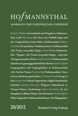 Hofmannsthal Jahrbuch zur Europäischen Moderne von Bergengruen,  Maximilian, Neumann,  Gerhard, Renner,  Ursula, Schnitzler,  Günter, Wunberg,  Gotthart