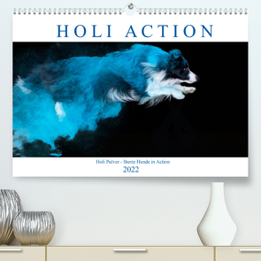 Holi Action (Premium, hochwertiger DIN A2 Wandkalender 2022, Kunstdruck in Hochglanz) von Verena Scholze,  Fotodesign