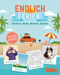 HOLIDAY Mitmachbuch: Endlich Ferien! von Gorgas,  Martina, Paschke,  Viktoria