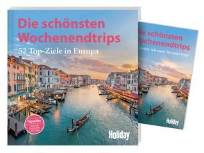 HOLIDAY Reisebuch: Die schönsten Wochenendtrips von Asal,  Susanne, Bauermeister,  Christiane, Baumgartner,  Michael, Birschel,  Annette, Bisping,  Stefanie, Bohlmann-Modersohn,  Marina, Borchert,  Thomas, Borrée,  Sascha, Bötig,  Klaus, Buddée,  Gisela, Büser,  Thomas, Carstensen,  Heidede, Carstensen,  Sünje, Chiquero,  Pablo Santiago, de Concini,  Wolftraud, Dorsch,  Peter, Eder,  Christian, Fleschhut,  Max, Galiard,  Greta, Gawin,  Izabella, Gerberding,  Eva, Gónzález Alegría,  Isabel, Grabow,  Elisabeth Katalin, John,  Jenny, Johnen,  Ralf, Kaiser,  Friederike, Kallinger,  Eva Maria, Kirchner,  Beate, Klein,  Simone, Klöcker,  Harald, Knopf,  Volker, Kotte,  Henner, Kuehn-Velten,  Jessika, Labonde,  Heiner, Macher,  Julia, Migge,  Thomas, Nestmeyer,  Ralf, Neumann,  Christoph K., Nückles,  Bärbel, Pierrot,  Peer, Reinhard,  Heidrun, Rettenmeier,  Christine, Rössig,  Wolfgang, Rübesamen,  Annette, Rübesamen,  Hans Eckart, Rüegger,  Charlotta, Schmid,  Niklaus, Schweighöfer,  Kerstin, Still,  Sonja, Sucher,  Kerstin, Tschacher,  Rüdiger, Veszelits,  Thomas, Wacker,  Nina, Weindl,  Georg, Wöbcke,  Manfred, Wolandt,  Holger, Wündrich,  Katja, Wurlitzer,  Bernd