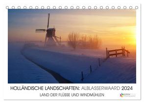 HOLLÄNDISCHE LANDSCHAFTEN: ALBLASSERWAARD 2024 (Tischkalender 2024 DIN A5 quer), CALVENDO Monatskalender von Stuij,  John