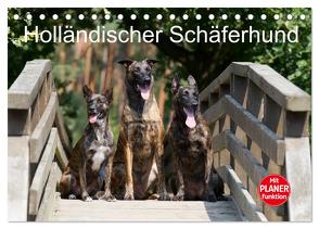 Holländischer Schäferhund (Tischkalender 2024 DIN A5 quer), CALVENDO Monatskalender von Verena Scholze,  Fotodesign