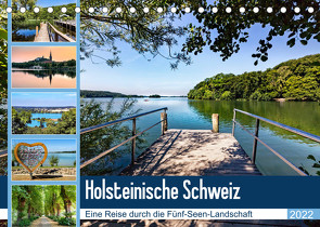 Holsteinische Schweiz – Fünf-Seen-Landschaft (Tischkalender 2022 DIN A5 quer) von Dreegmeyer,  Andrea