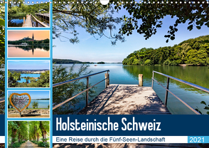 Holsteinische Schweiz – Fünf-Seen-Landschaft (Wandkalender 2021 DIN A3 quer) von Dreegmeyer,  Andrea