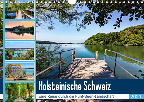 Holsteinische Schweiz – Fünf-Seen-Landschaft (Wandkalender 2021 DIN A4 quer) von Dreegmeyer,  Andrea