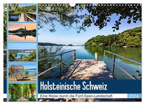 Holsteinische Schweiz – Fünf-Seen-Landschaft (Wandkalender 2024 DIN A3 quer), CALVENDO Monatskalender von Dreegmeyer,  Andrea