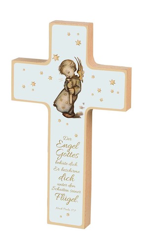 Holzkreuz Sr. M. I. Hummel »Der Engel Gottes«