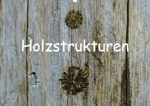 Holzstrukturen / Geburtstagskalender (Wandkalender 2020 DIN A2 quer) von Hampe,  Gabi