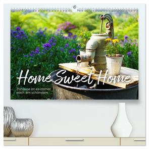 Home Sweet Home – Zuhause ist es immer noch am schönsten. (hochwertiger Premium Wandkalender 2024 DIN A2 quer), Kunstdruck in Hochglanz von SF,  SF