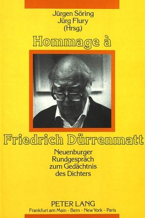 Hommage à Friedrich Dürrenmatt von Flury,  Jürg, Söring,  Jürgen