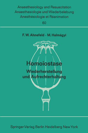 Homoiostase von Ahnefeld,  F.W., Halm;&AAa;gyi,  M.