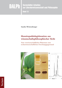 Homöopathielegitimation aus wissenschaftsphilosophischer Sicht von Würtenberger,  Sandra