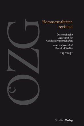 Österreichische Zeitschrift für Geschichtswissenschaften 2/2018 von Heinrich,  Elisa, Kirchknopf,  Johann Karl