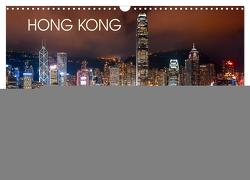 Hong Kong Citylights (Wandkalender 2024 DIN A3 quer), CALVENDO Monatskalender von Sitzwohl/Delfinophotography,  Bernhard