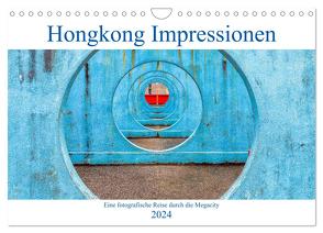 Hongkong Impressionen (Wandkalender 2024 DIN A4 quer), CALVENDO Monatskalender von Kortjohann Photography,  Urte