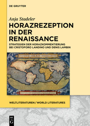 Horazrezeption in der Renaissance von Stadeler,  Anja