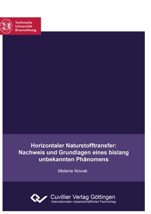 Horizontaler Naturstofftransfer: Nachweis und Grundlagen eines bislang unbekannten Phänomens von Nowak,  Melanie