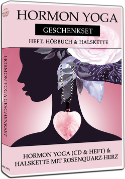 Hormon Yoga Geschenkset: Hörbuch, Heft & Halskette