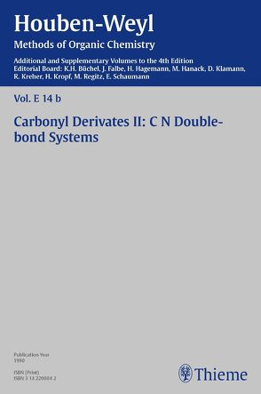 Houben-Weyl Methods of Organic Chemistry Vol. E 14b, 4th Edition Supplement von Böshar,  Manfred, Büchel,  Karl Heinz, Claus,  Peter K., Döpp,  Dietrich, Dumic,  Miljenko