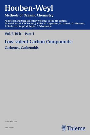 Houben-Weyl Methods of Organic Chemistry Vol. E 19b, 4th Edition Supplement von Arct,  Jacek, Bertrand,  Guy, Brinker,  Udo H., Büchel,  Karl Heinz, de Meijere,  Armin