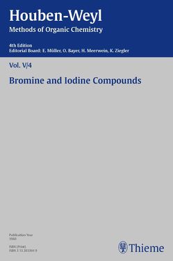 Houben-Weyl Methods of Organic Chemistry Vol. V/4, 4th Edition von Kreutzkamp,  Norbert, Müller,  Peter, Müller-Dolezal,  Heidi, Söll,  Hanna, Stoltz,  Renate