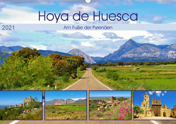 Hoya de Huesca – Am Fuße der Pyrenäen (Wandkalender 2021 DIN A2 quer) von LianeM