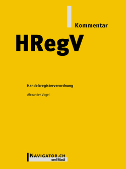 HRegV Kommentar von Vogel,  Alexander