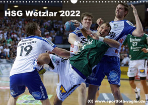 HSG Wetzlar – Handball Bundesliga 2022 (Wandkalender 2022 DIN A3 quer) von Oliver Vogler,  Sportfoto