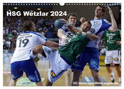 HSG Wetzlar – Handball Bundesliga 2024 (Wandkalender 2024 DIN A3 quer), CALVENDO Monatskalender von Oliver Vogler,  Sportfoto