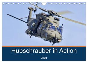 Hubschrauber in Action (Wandkalender 2024 DIN A4 quer), CALVENDO Monatskalender von MUC-Spotter,  MUC-Spotter