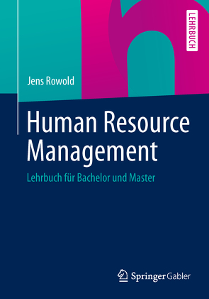 Human Resource Management von Rowold,  Jens