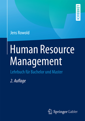 Human Resource Management von Rowold,  Jens