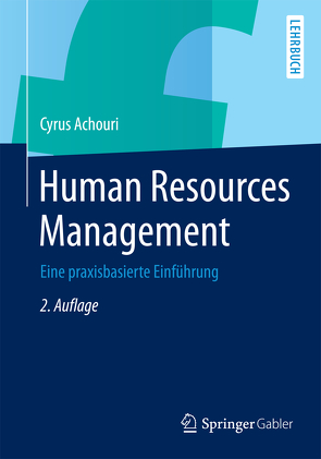 Human Resources Management von Achouri,  Cyrus